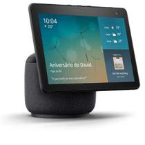 Smart Speaker Echo Show Amazon com Tela 10,1" HD Movimento e Alexa - Preta