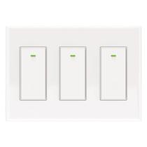 Smart Switch com Alexa de 3 Gang e Google Assistant WiFi
