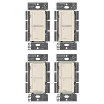 Smart Switch Lutron Caseta Original 6A para luzes LED, pacote com 4 Smart Switch Lutron Caseta Original 6A para luzes LED, pacote com 4