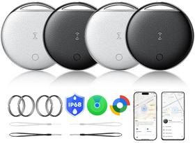 Smart Tag KPMARE 4 unidades IP68 à prova dágua para Android e iOS Smart Tag KPMARE 4 unidades IP68 à prova dágua para Android e iOS