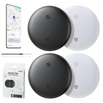 Smart Tracker Tags Air Tag para Android pacote com 4 à prova d'água