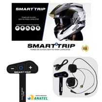 Smart Trip p/ Capacete com Bluetooth - Ligação Gps Música