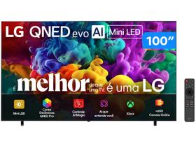 Smart TV 100" LG 4K Ultra HD QNED Mini LED 100QNED85BS WebOS 26 2026 Smart TV 100" LG 4K Ultra HD QNED Mini LED 100QNED85BS WebOS 26 2026