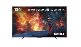 Smart TV 100 Toshiba QLED 4K 100Z670RS - Preto