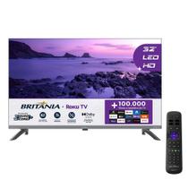 Smart TV 32" Britânia B32KRA Roku TV