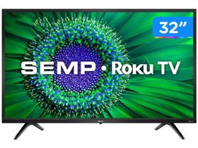 Smart TV 32” HD D-LED Semp R5500 VA - Wi-Fi 3 HDMI 1 USB