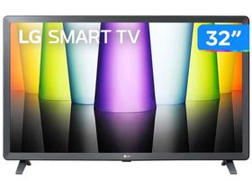 Smart TV 32” HD LED LG 32LQ620 AI Processor - Wi-Fi Bluetooth Alexa Google Assistente 1 USB