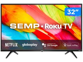 Smart TV 32” HD LED Semp R6500 Wi-Fi