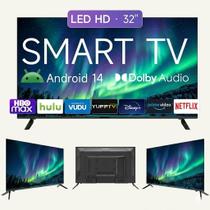 Smart TV 32 LED HD Android 14 WiFi Integrado Bivolt Completa