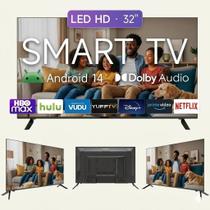 Smart TV 32 LED HD Experiência Completa com Android 14