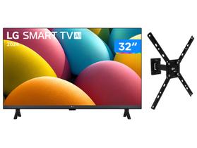 Smart TV 32” LG HD 32LR600BPSA + Suporte Smart TV 32” LG HD 32LR600BPSA + Suporte