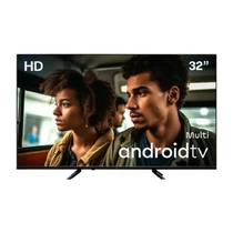 Smart TV 32" Multi Full HD TL062M Android HDMI com WIFI e Espelhamento de Tela