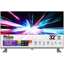 Smart TV 32 Philco Roku HD Dolby Audio Wi-Fi HDMI USB