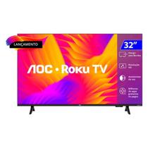 Smart tv 32 polegadas aoc roku tv hd wifi 32s5155 Smart tv 32 polegadas aoc roku tv hd wifi 32s5155