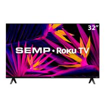 Smart TV 32" Semp TCL LED Full HD 32R6610 Wi-Fi, Roku TV, Alexa
