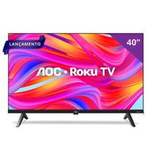 Smart TV 40" AOC Roku TV DLED Full HD 40S5045/78G