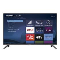 Smart tv 40 britânia roku tv led dolby audio