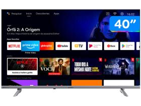 Smart TV 40” Full HD D-LED Britânia Android