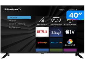 Smart TV 40” Full HD D-LED Philco PTV40G7PR2CSBLF - Wi-Fi 3 HDMI 2 USB