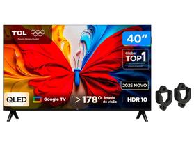 Smart TV 40” TCL Full HD QLED 40S5K Google TV