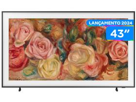 Smart TV 43” 4K UHD QLED Samsung The Frame VA - 120HZ Wi-Fi Bluetooth Alexa QN43LS03DA