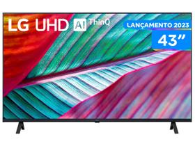 Smart TV 43” 4K Ultra HD LED LG 43UR7800PSA - Lançamento 2023 Wi-Fi Bluetooth Alexa 3 HDMI