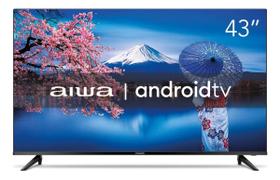 Smart Tv 43 Android Dolby Awstv43bl02a Aiwa Bivolt