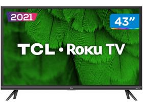 Smart TV 43” Full HD LED TCL Roku TV 43RS520