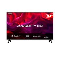 Smart TV 43" LED Full HD Semp TCL S42 Google TV, Wi-Fi, Bluetooth, HDMI, Dolby Audio Smart TV 43" LED Full HD Semp TCL S42 Google TV, Wi-Fi, Bluetooth, HDMI, Dolby Audio
