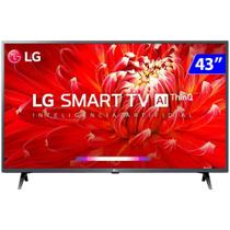 Smart TV 43" LG Full HD 43LM6370 WiFi, Bluetooth, HDR, ThinQAI compatível com Inteligência Artificia