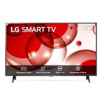 Smart Tv 43” Lg Led Full Hd 43lr6700psa Processador A5 Gen6 Ai Com Comando de Voz Hdr 2 Hdmi 1 Usb Smart Tv 43” Lg Led Full Hd 43lr6700psa Processador A5 Gen6 Ai Com Comando de Voz Hdr 2 Hdmi 1 Usb