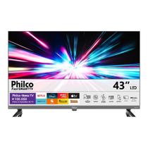 Smart TV 43" Philco QLED HDR10 Roku TV P43KRB Smart TV 43" Philco QLED HDR10 Roku TV P43KRB