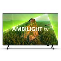 Smart TV 43 Philips Ambilight Google TV Comando de Voz Dolby Vision Atmos