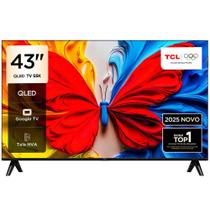 Smart TV 43 Polegadas Google TV QLED 43S5K TCL