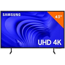 Smart TV 43 Polegadas Samsung Crystal UHD 4K com Gaming Hub, UN43DU7700