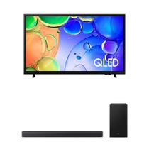 Smart TV 43" QLED Full HD Q5F + Soundbar B Series HW B450F