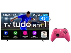 Smart TV 43” Samsung 4K Crystal UHD UN43U8600FGXZD