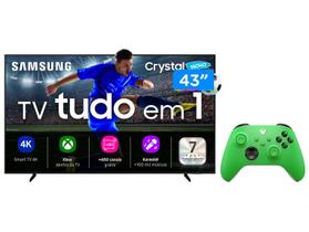 Smart TV 43” Samsung 4K Crystal UHD UN43U8600FGXZD