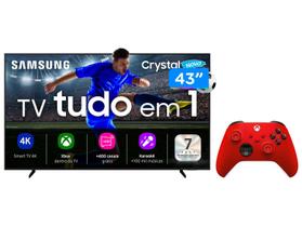 Smart TV 43” Samsung 4K Crystal UHD UN43U8600FGXZD