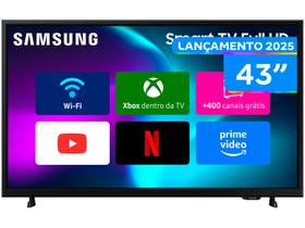 Smart TV 43" Samsung Full HD 43F6000F Tizen Hyper Real 2 HDMI Smart TV 43" Samsung Full HD 43F6000F Tizen Hyper Real 2 HDMI