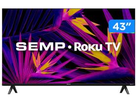 Smart Tv 43 Semp Roku Fhd Wifi Dual Band 43r6610