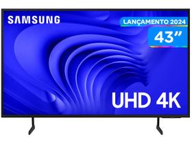 Smart TV 43” UHD 4K LED Samsung 43DU7700 - Wi-Fi Bluetooth Alexa 3 HDMI