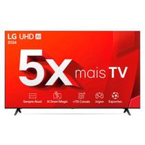 Smart TV 4K 43 LG UHD 43UT8000 Processador A5 Ger7 AI Alexa/Chromecast integrado Otimizador de Jogos Smart Magic