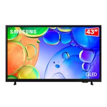 Smart Tv 4k 43” Samsung Qled Full Hd Qn43q5f Processador Hyper Real Com Canais Gratuitos Hdr 2 Hdmi 1 Usb