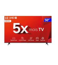 Smart TV 4K 55" LG UHD 55UT8050 Processador α5 Ger7 webOS 24