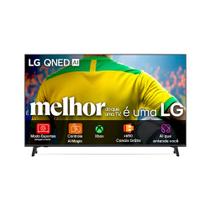 Smart TV 4K 75" LG QNED73 Portal de Games Processador AI α7 Gen8 4K Super Upscaling Google Cast Integrado Controle AI