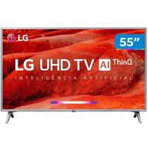 Smart TV 4K LED 55” LG Wi-Fi HDR, Inteligência Artificial, Conversor Digital, 4 HDMI - 55UM7520PSB - LG Eletronics