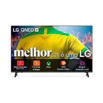 Smart TV 4K LG QNED 86” Polegadas Processador AI A7 Gen 8, Super Upscaling, WebOS 25, Controle AI Magic - 86QNED73ASA
