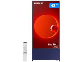 Smart TV 4K QLED 43” Samsung The Sero Wi-Fi