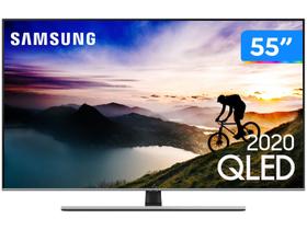 Smart TV 4K QLED 55” Samsung Q70TA Wi-Fi Bluetooth